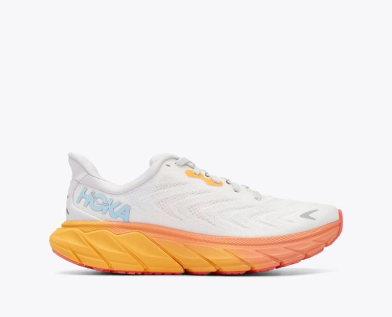 Hoka Arahi 6 pour femme - Nimbus Cloud / Blanc de Blanc